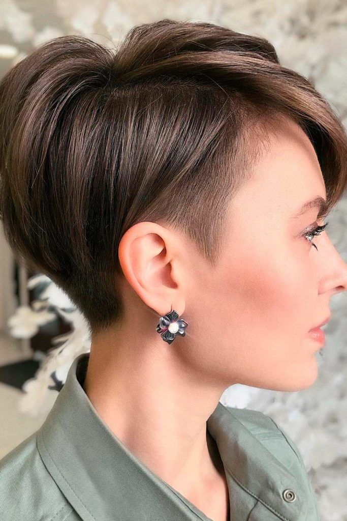 Tapered Coif Haircut With Undercut
