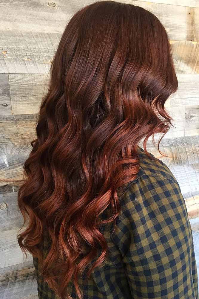 Auburn Hair Color with Red Tint picture1