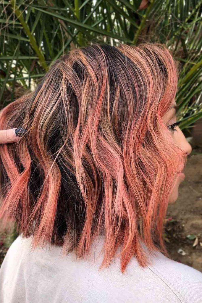 Chocolate, Chestnut, Red Colors For Long Hair