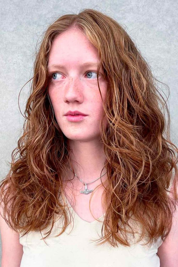 Light Beige Balayage Hair