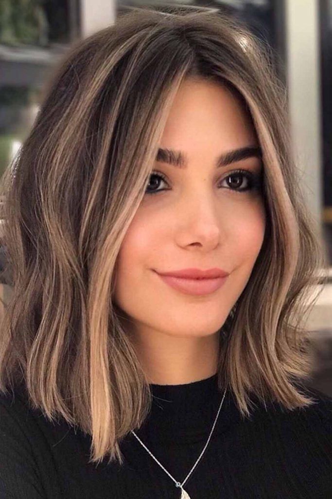 Soft Balayage On Bob Haircut