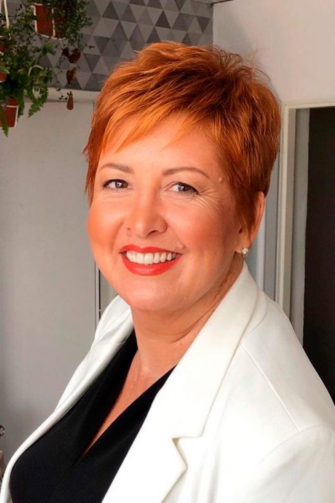 Layered Pixie For Fine Hair