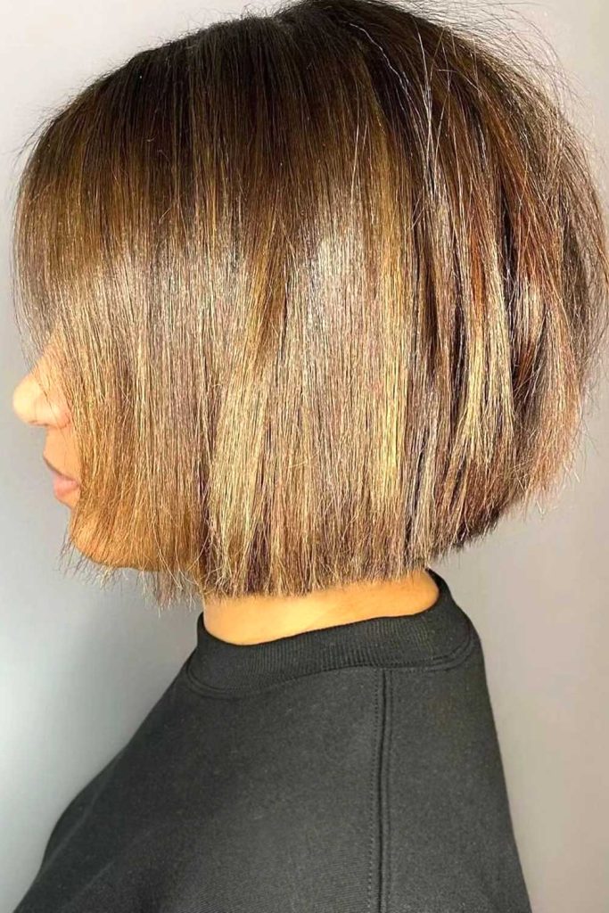 Angled Bob Short Hair Styles