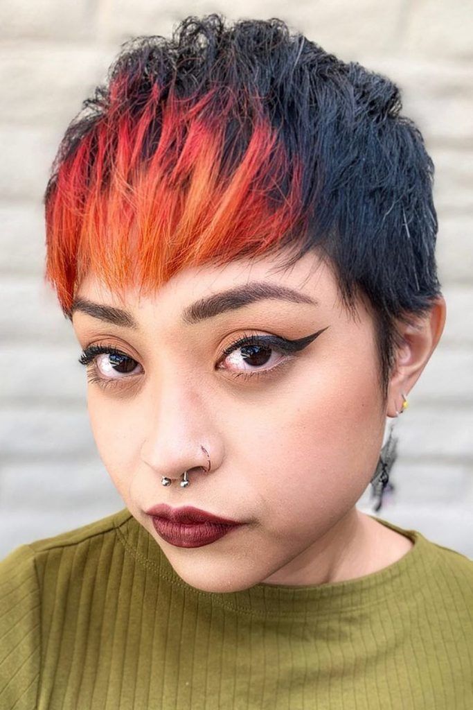 Bright Bang Pixie Style