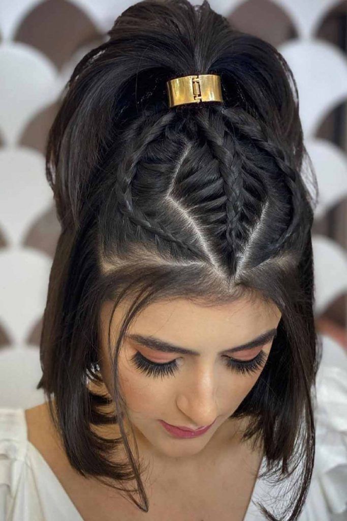 Graceful Half-Up Pony