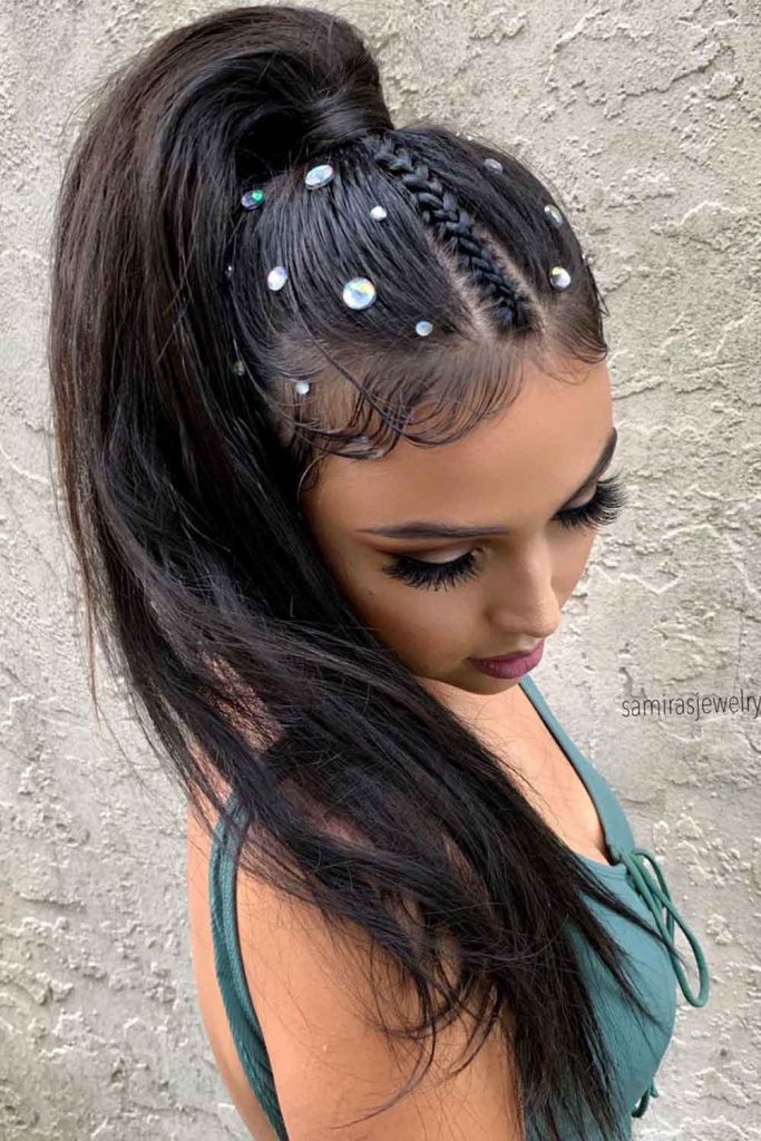 Sleek And High Ponytail