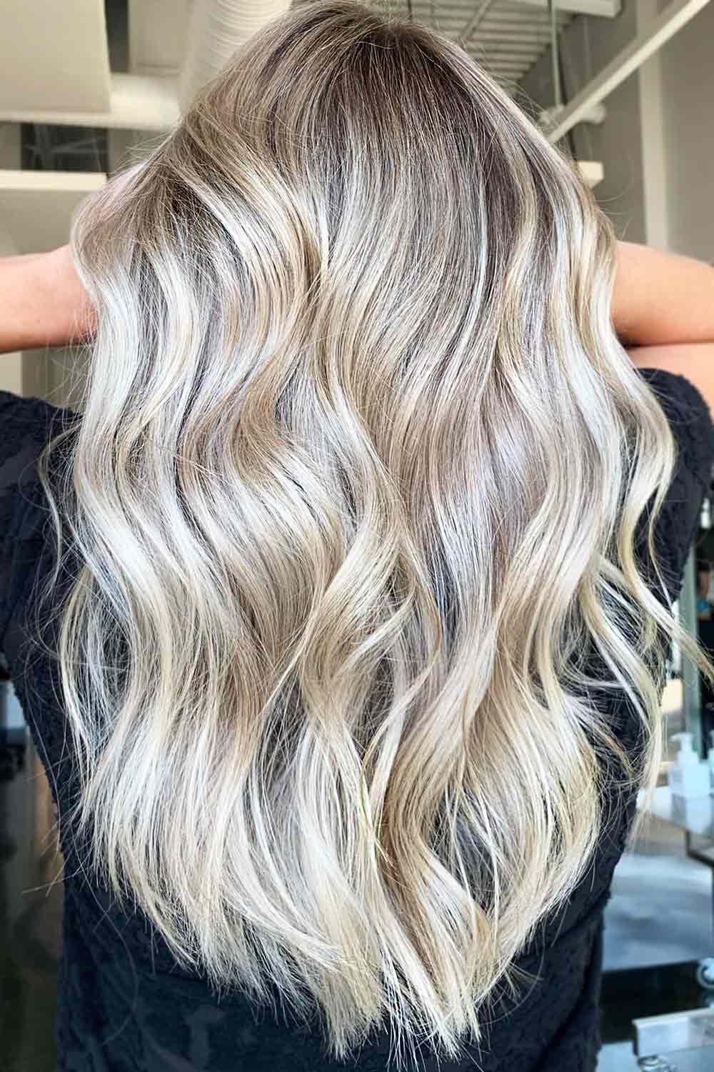 Champagne Blonde #blondebalayage #blondehair #balayagehair