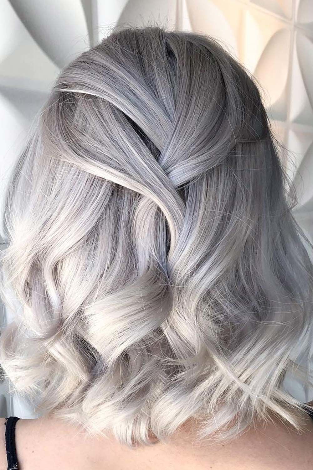 Icy Blonde Hair Balayage