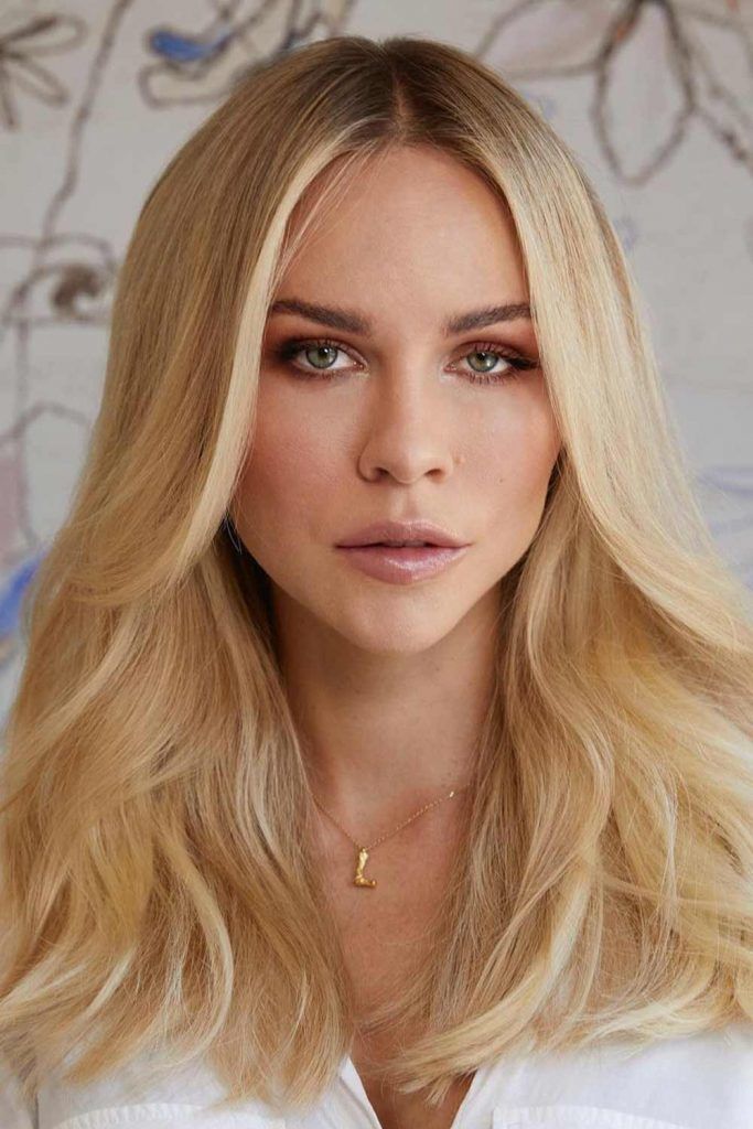 Light Strawberry Blonde Balayage