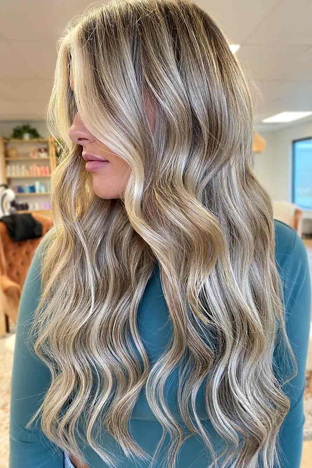 Natural-Looking Balayage Hair #blondebalayage #blondehair #balayagehair