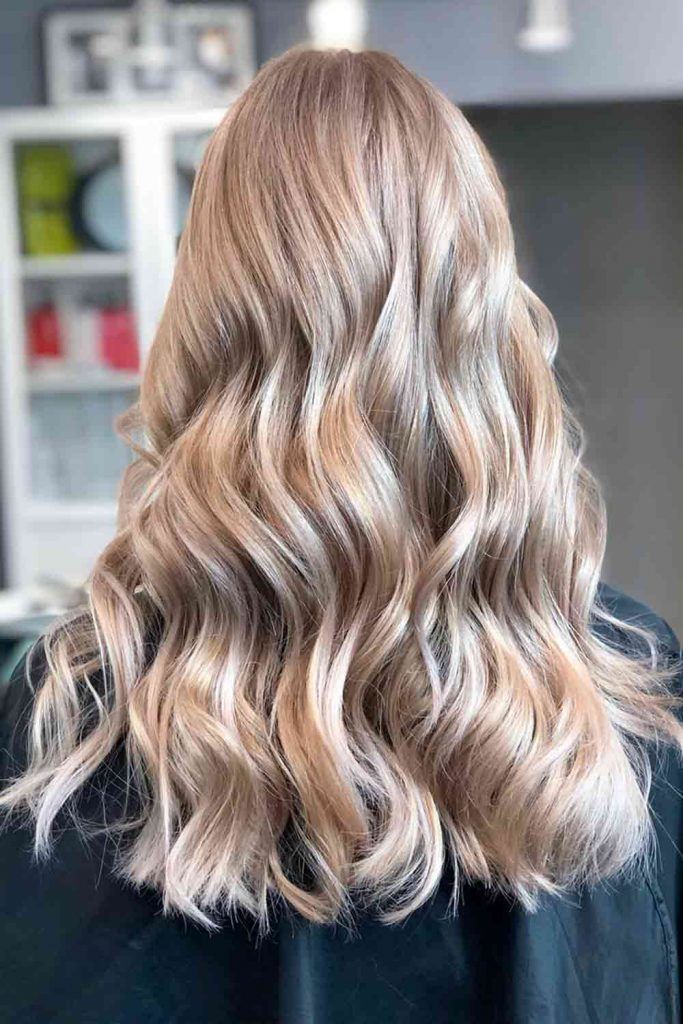Glossy Beige Blonde #glossyhair #prettyhair