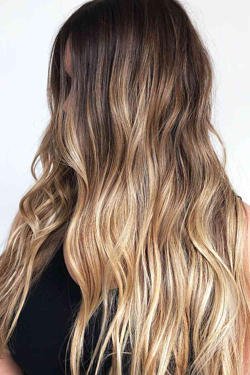 Light Brown To Blonde Balayage #blondebalayage #blondehair #balayagehair