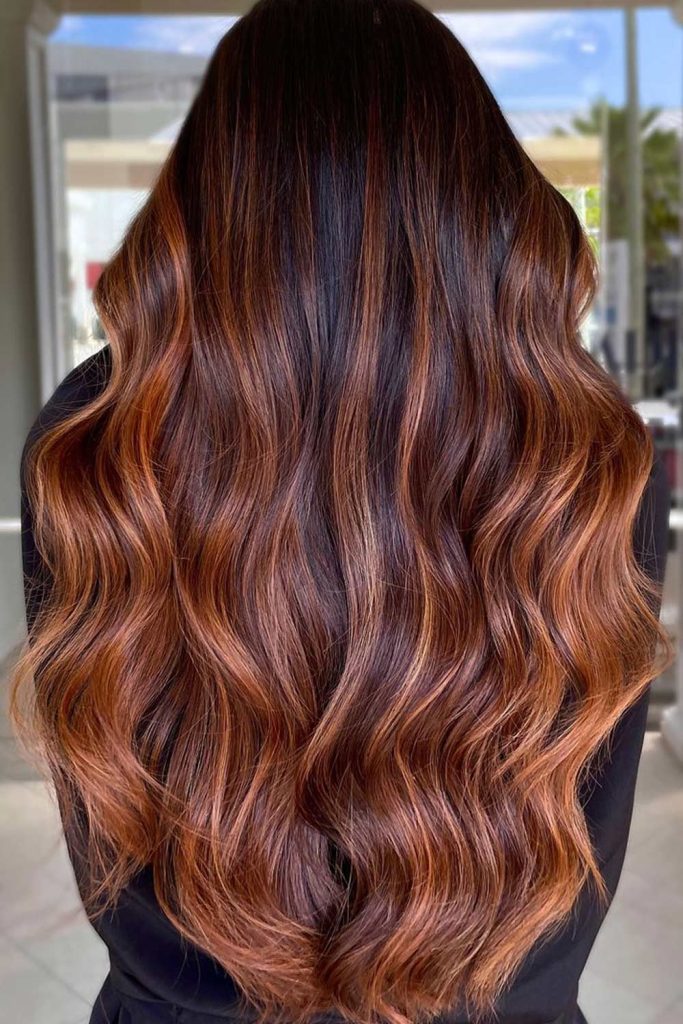 Dark Brown Copper HaIr Color
