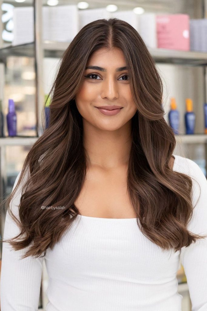 Medium Chocolate Brown #brownhair #brunette