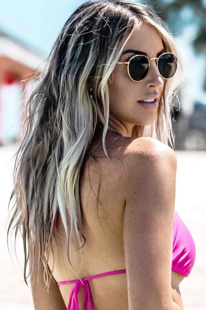 Ash Blonde Highlights