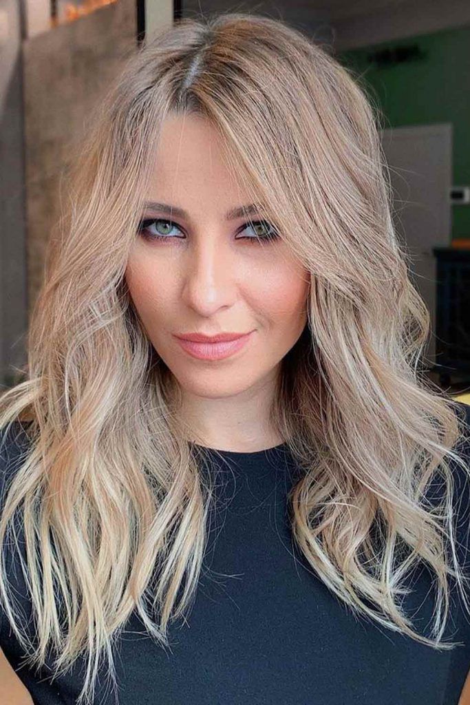 Light Ash Brown With Blonde Highlights