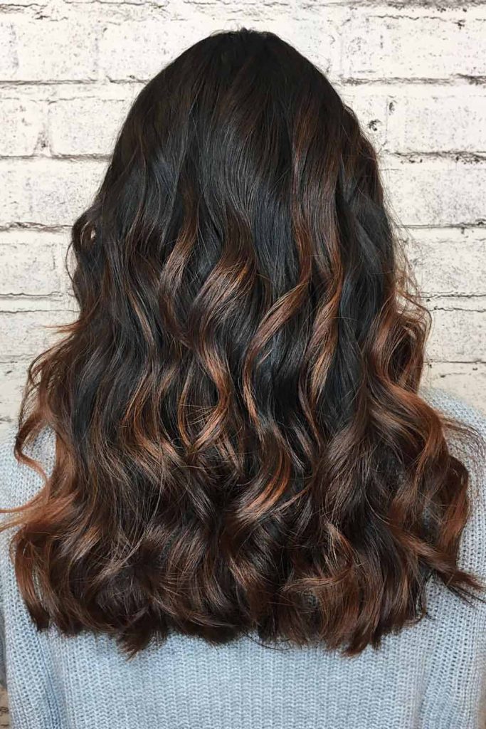 Chocolate Shades #brownhighlights #brownhair #highlights
