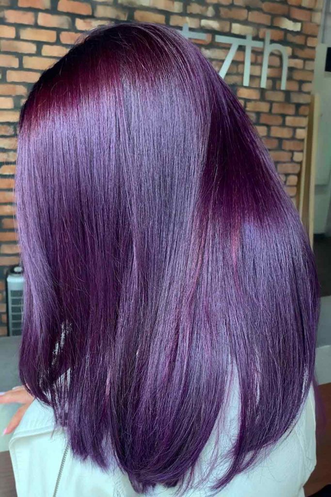 Deep Purple #burgundyhaircolor #burgundyhair