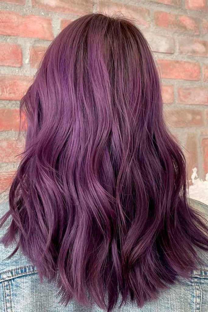 Unostentatious Lavender Burgundy