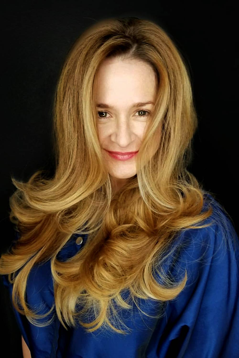 Butterfly Haircut with Big Waves