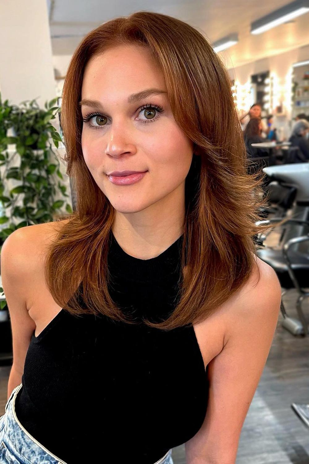 Butterfly Cut Ideas for Medium Hair