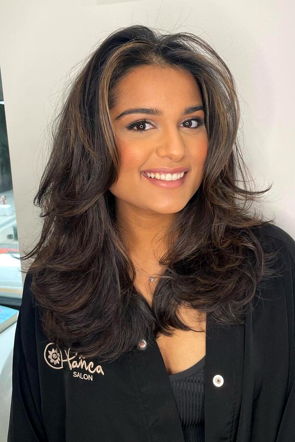 Butterfly Hair With Large Wavy Layers