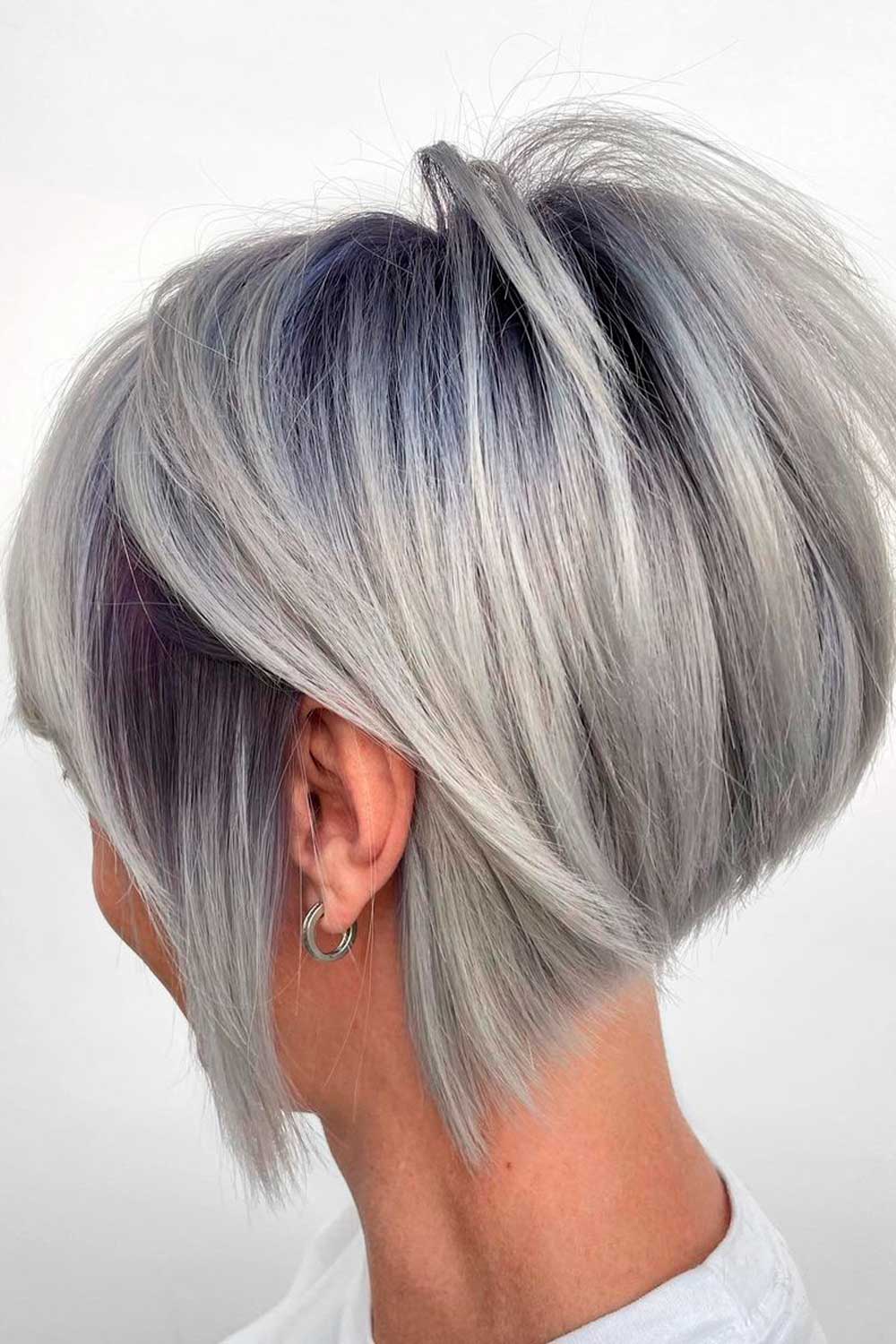 Layered Short Bold Bob