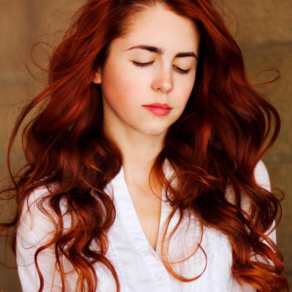 Chocolate Copper Hair