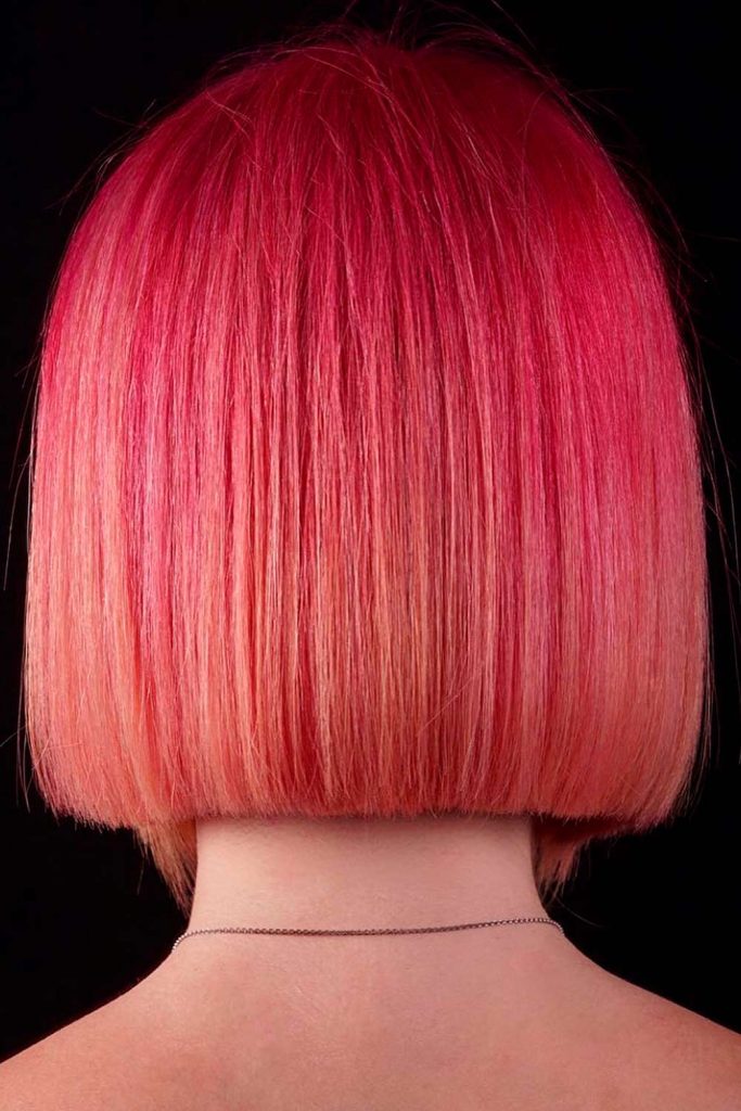 Grapefruit + Orange Copper Balayage