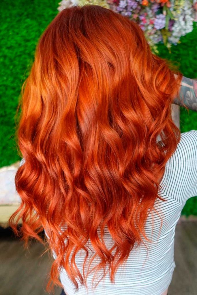 Rich Copper Hair Color