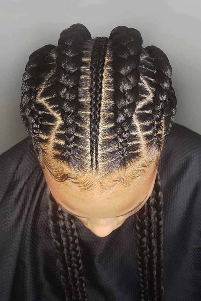 Fulani & Cornrows #cornrowbraids #braids