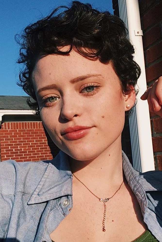 Cute Brunette Pixie