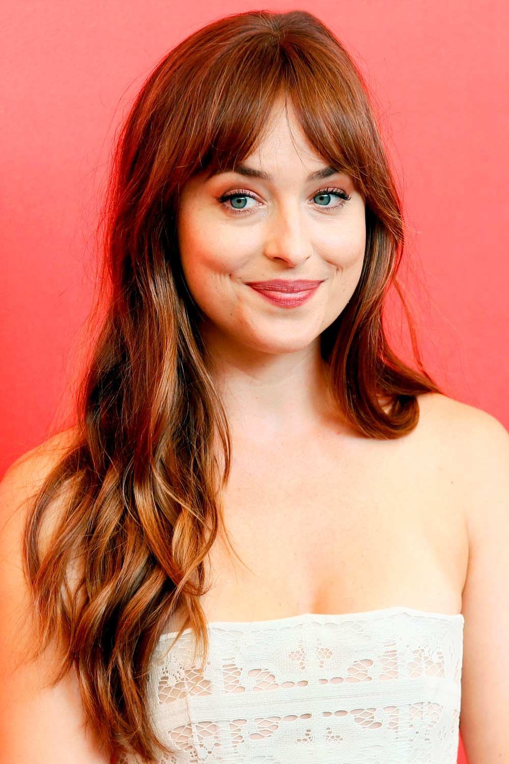 Long Hair With Curtain Fringe