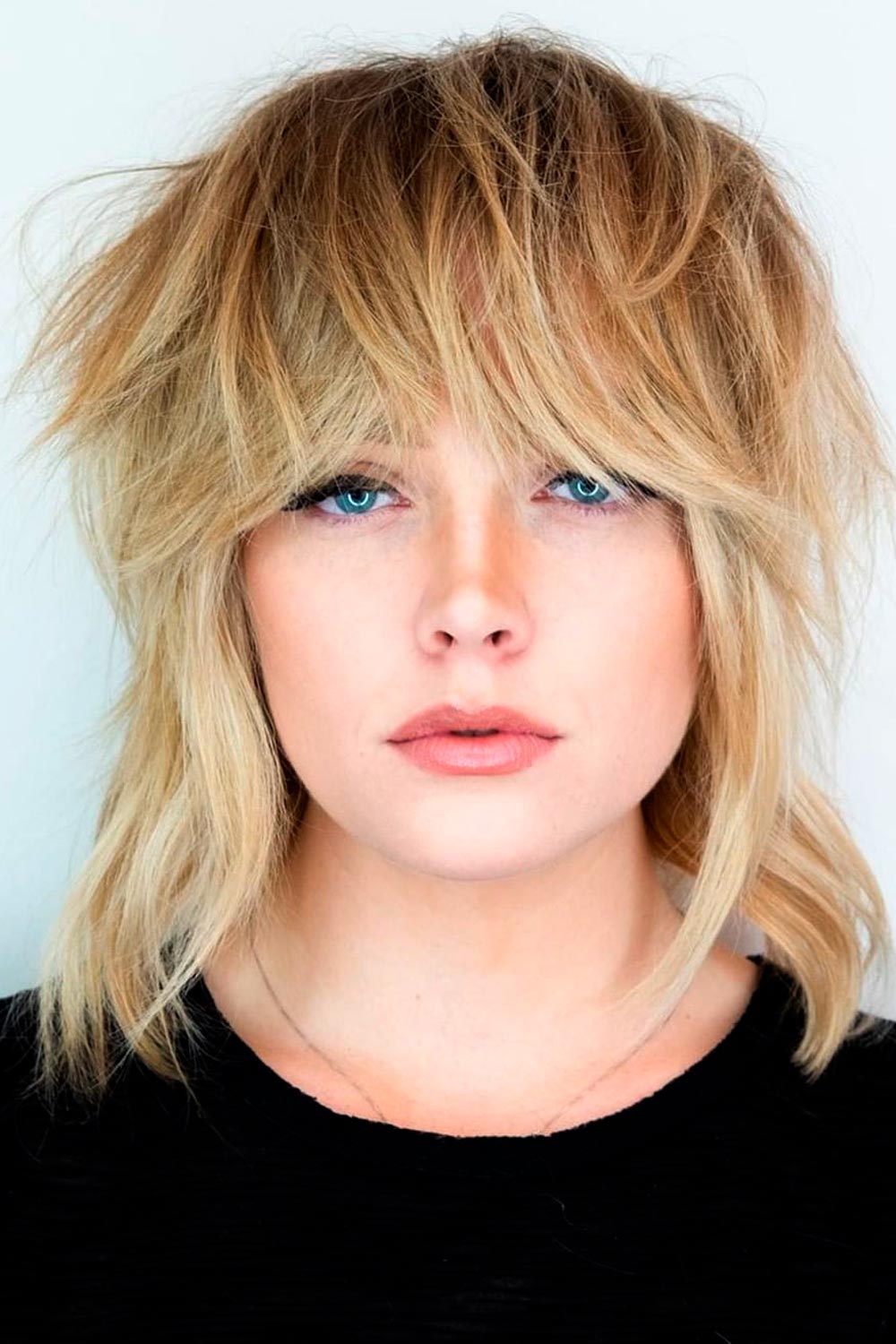 Wolf Cut & Curtain Hair Bang