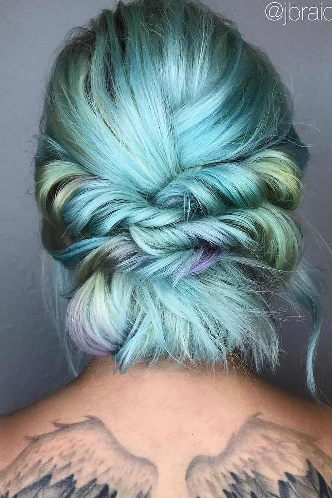 Romantic Braided Short Hairstyles picture 2