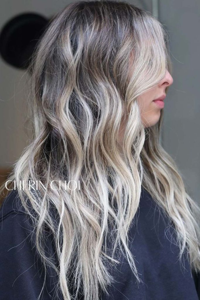 Latte Brown To Dark Blonde Ombre