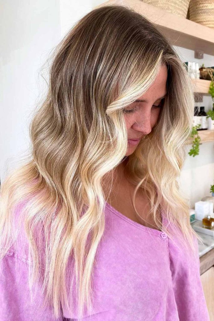 Dark Blonde with Face Framing #darkblondehair #darkblonde