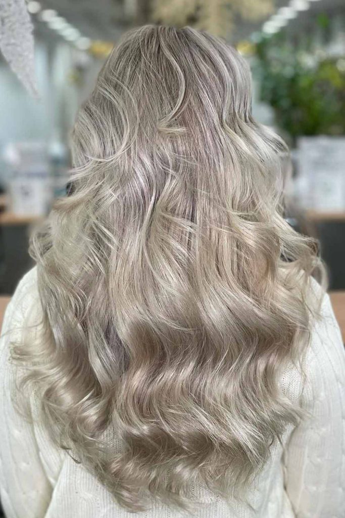 Ashy Dark Blonde #darkblondehair #darkblonde