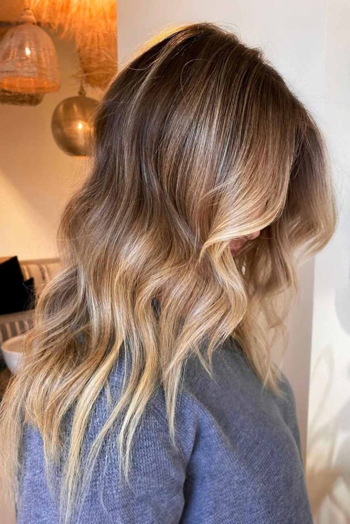 Dark Caramel Blonde Highlights #darkblondehair #darkblonde