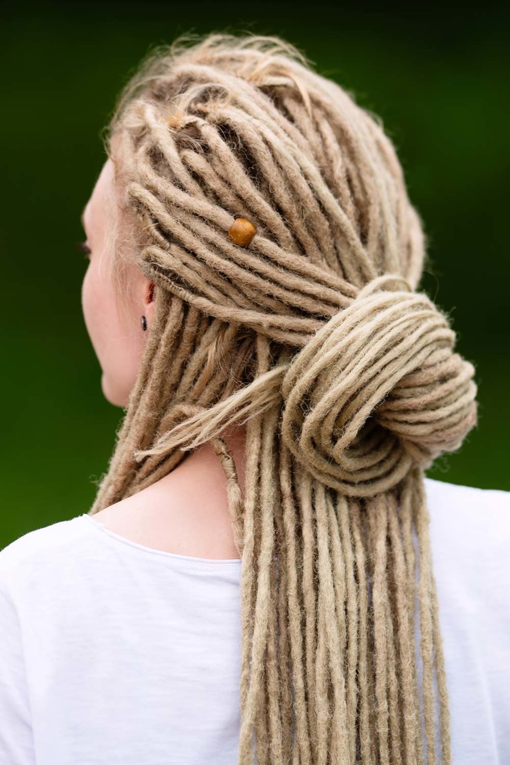 Half-Up Hairstyles For Dreadlocks