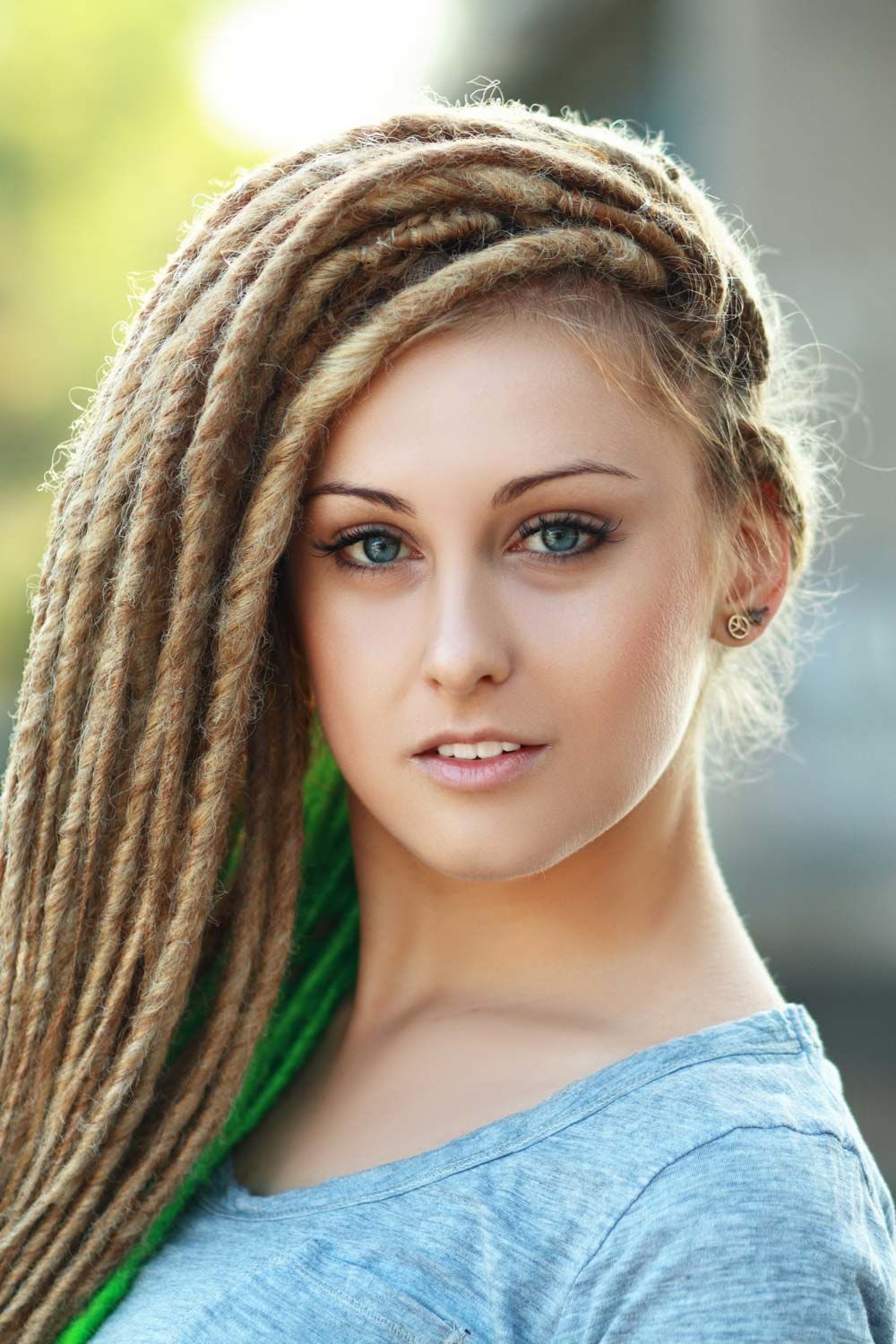 Hairstyles For Long Dreadlocks