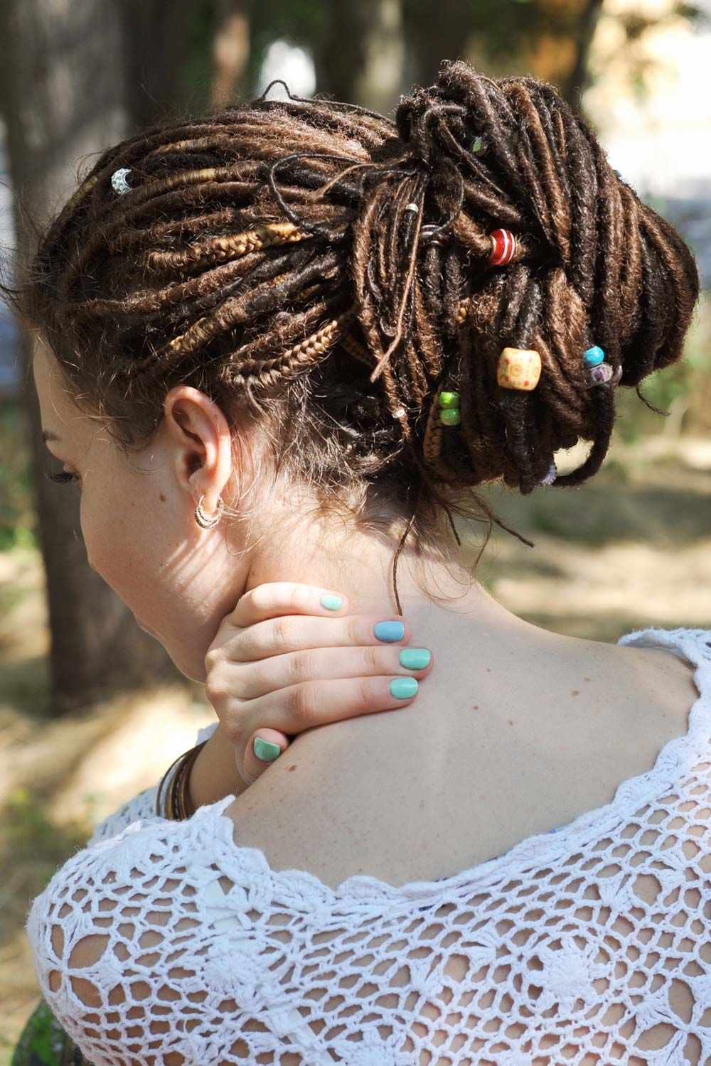 Dread Bun Hairstyles