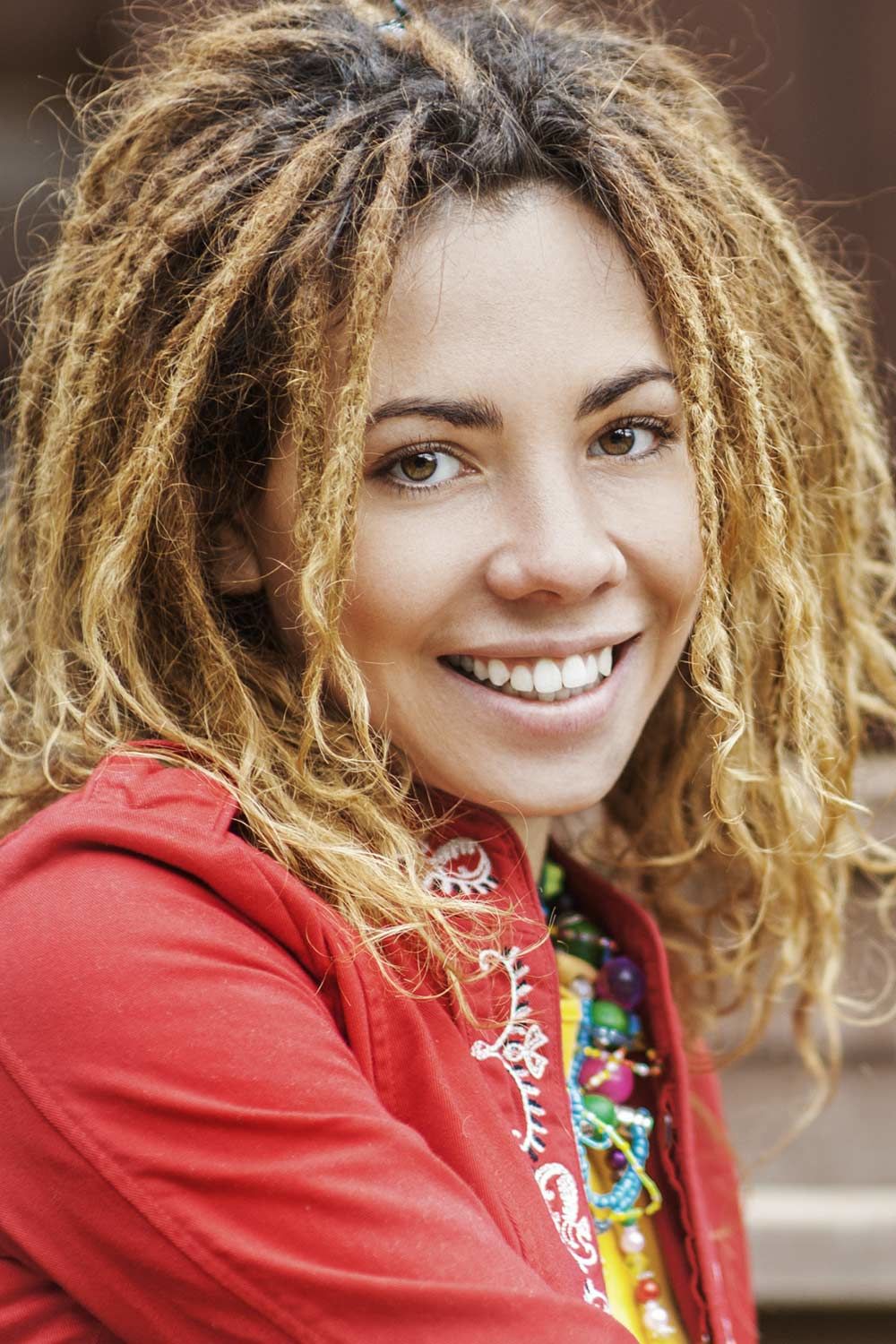 Hairstyles For Medium Dreads