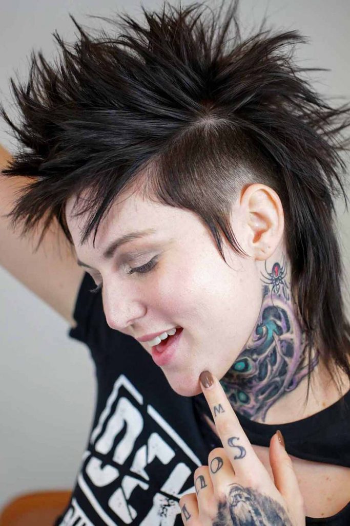 Wolf Cut with Scissor Fade