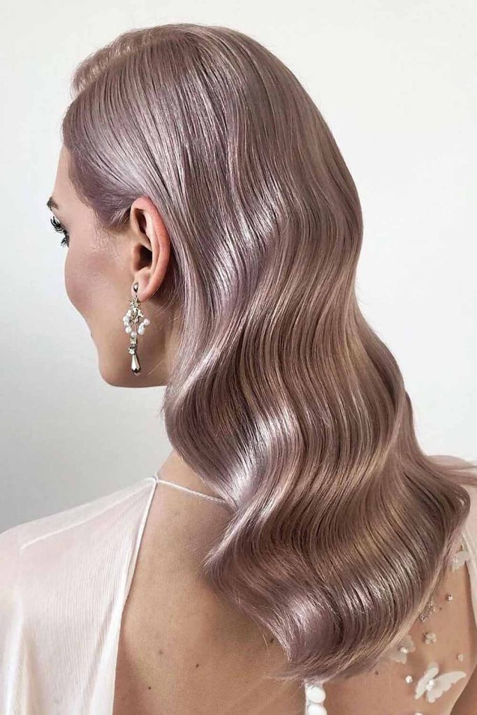 Glossy Gray #grayhairstyles #grayhair