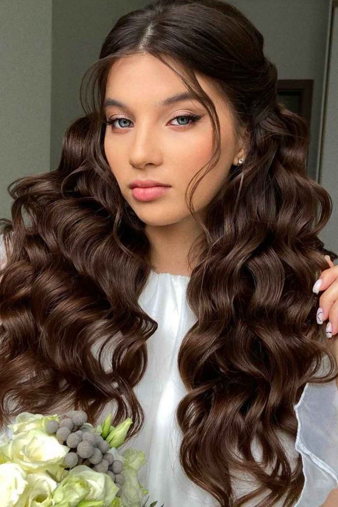 Half Up Half Down Long Hairstyles