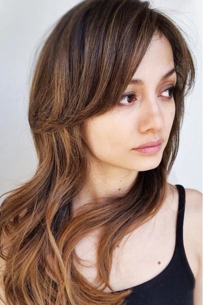 Side Bangs For Square Face