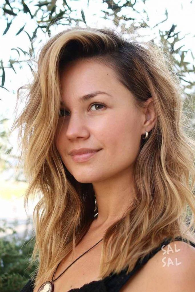 Soft Blunt Waves With Side Part