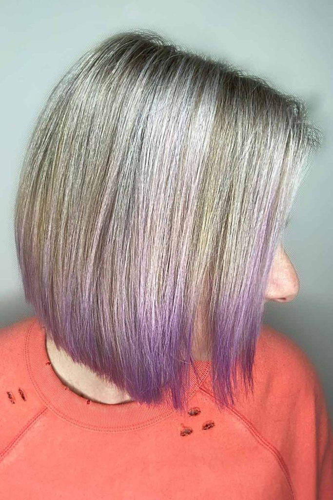 Lavender Ombre #blondeombrehair #blondeombre #ombrehaircolor