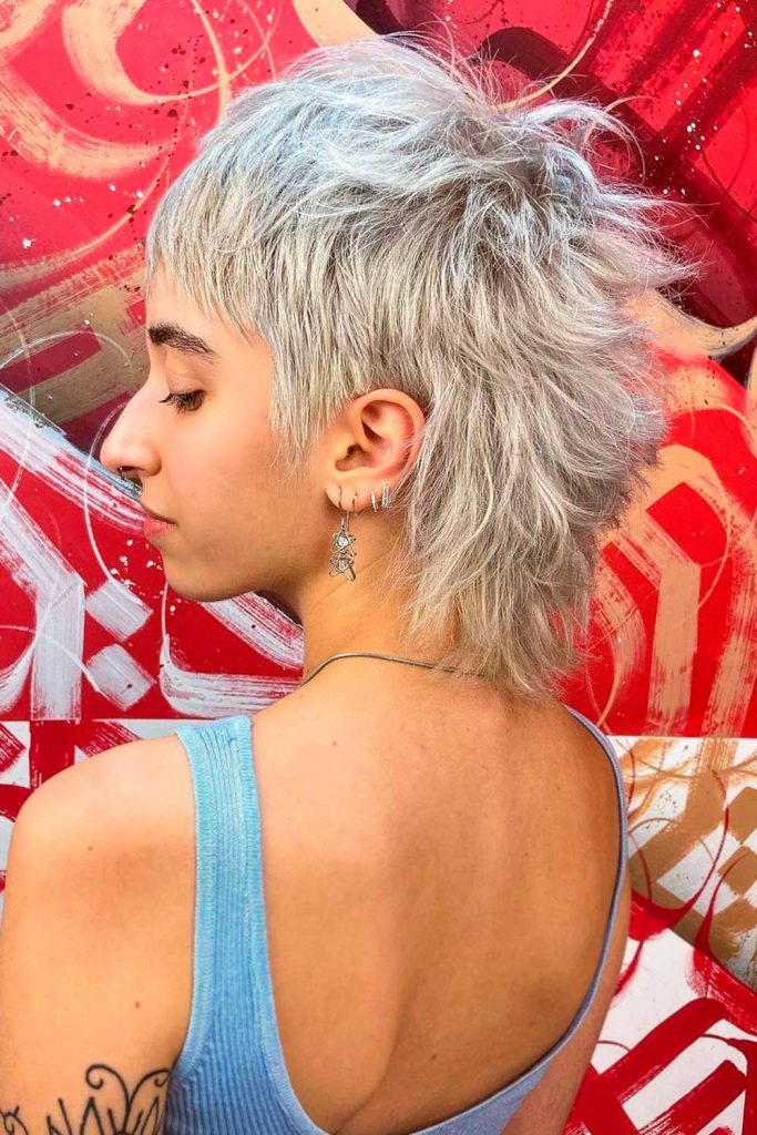 Short Mullet Haircut